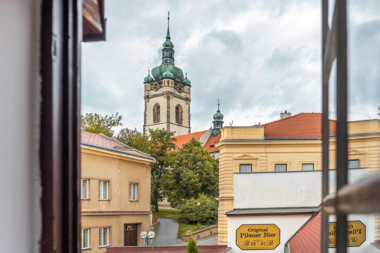 Dobrý Kanec - Hostinec Mělník Exterior foto